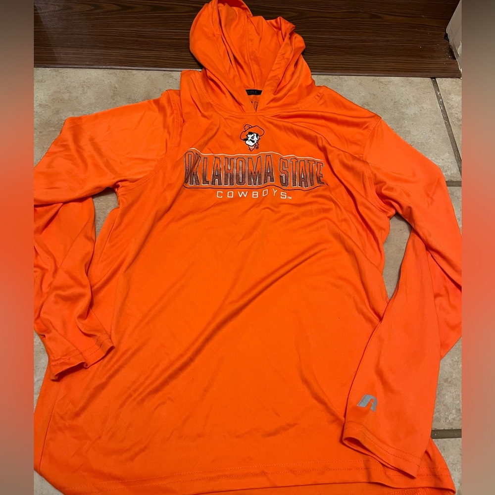 Russell Athletic Orange Kids Hoodie